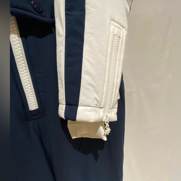 Tara Shakti Vintage-Inspired Snow Suit, Raquel Navy Blue, NWT, size XS - Picture 5 of 16